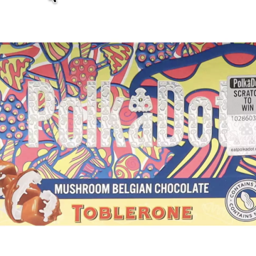 PolkaDot Toblerone Chocolate Bar